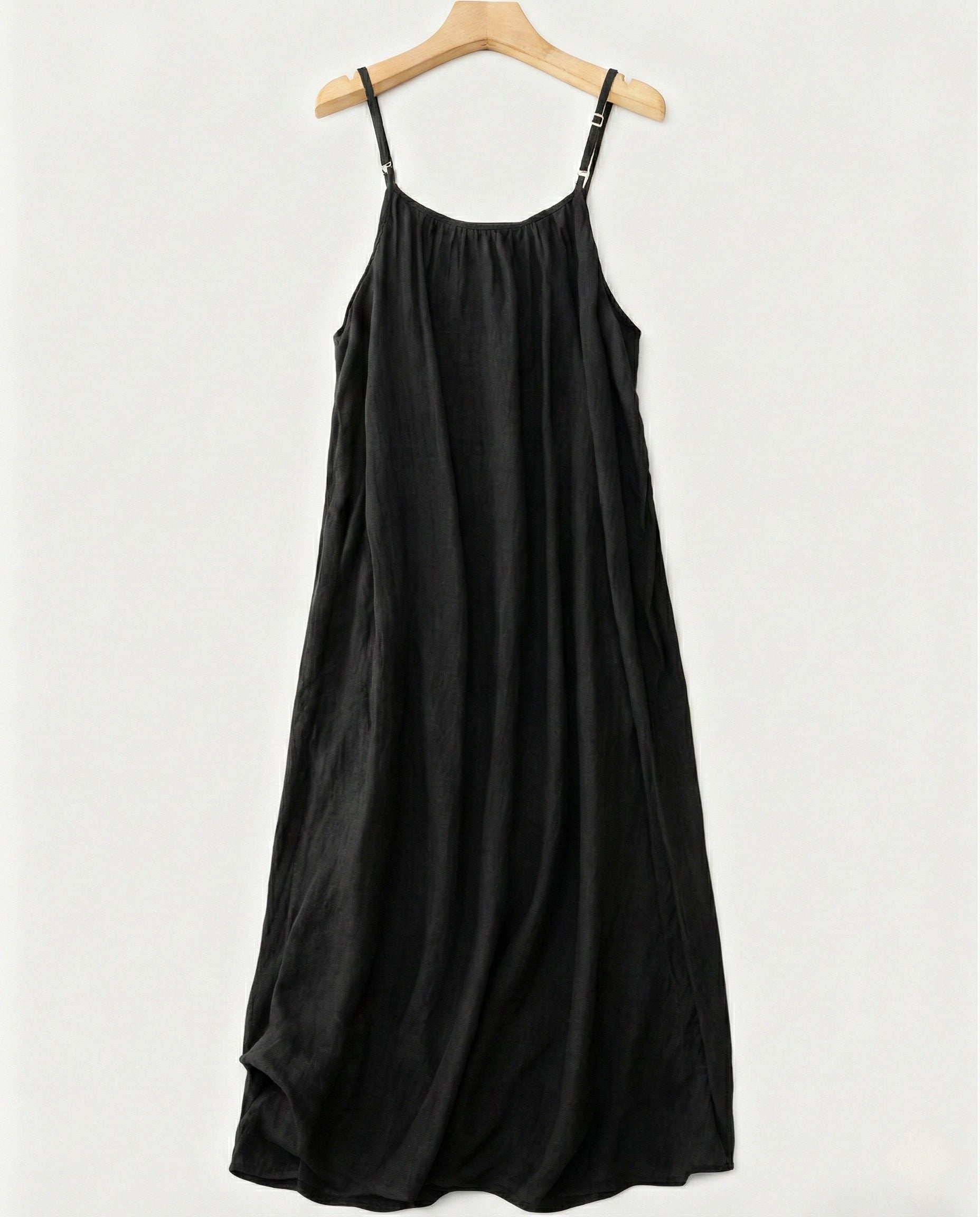 Women's Solid Color Backless Cami NightDress