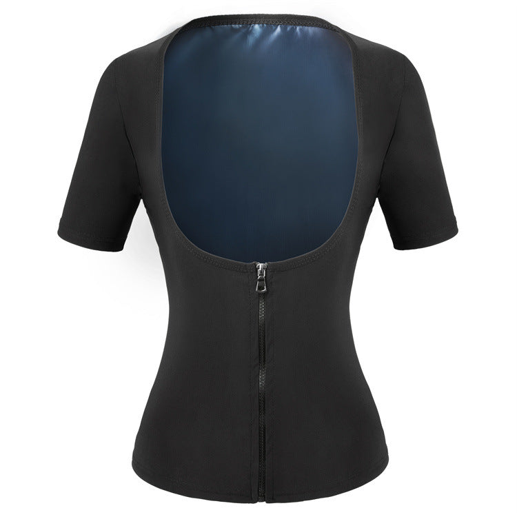 Shesways® Intense Sweat-Wicking Zip-Up Top