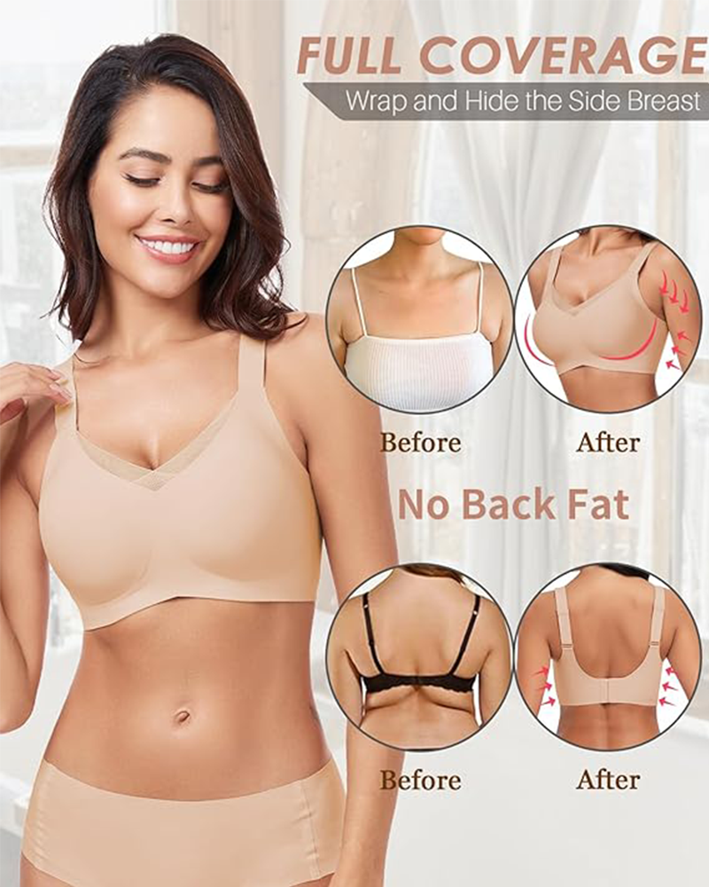 V Mesh Wireless Bra