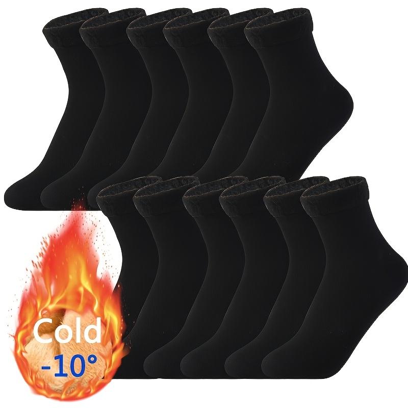 10 Pairs Women’s Fleece-Lined Winter Warm Socks