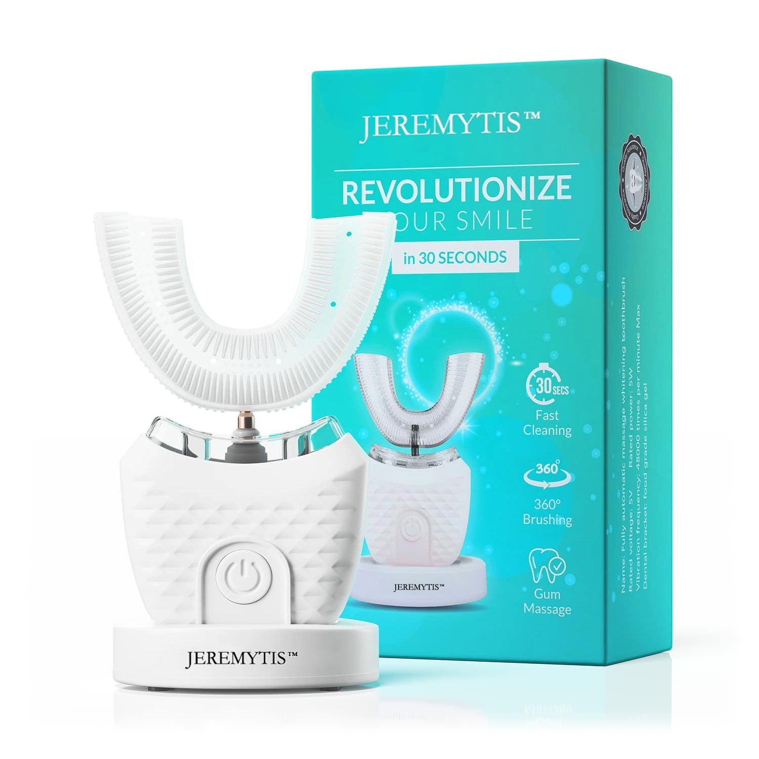 ✨JEREMYTIS™ Electric toothbrush-30-Second Dental Revolution