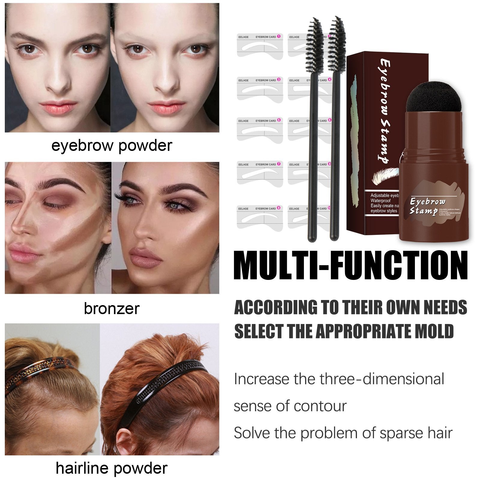 🔥LAST DAY - Perfect Brows Stencil & Stamp Kit