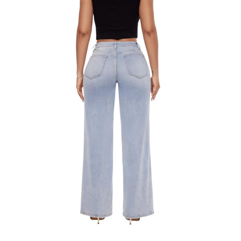 Shesways® Relaxed Rebel Plus-Size Stretch Jeans