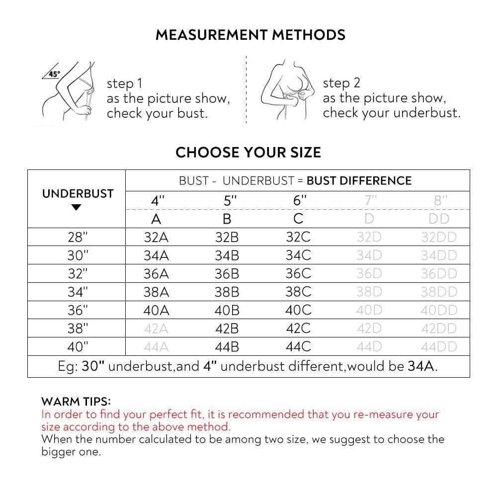 "Hide Back Fat"  Padded Underwire T-shirt Bra