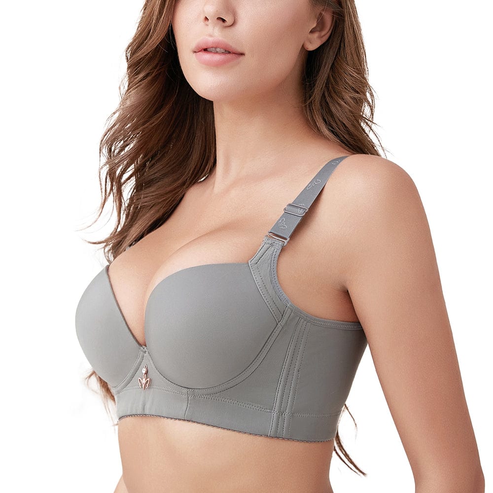 "Hide Back Fat"  Padded Underwire T-shirt Bra