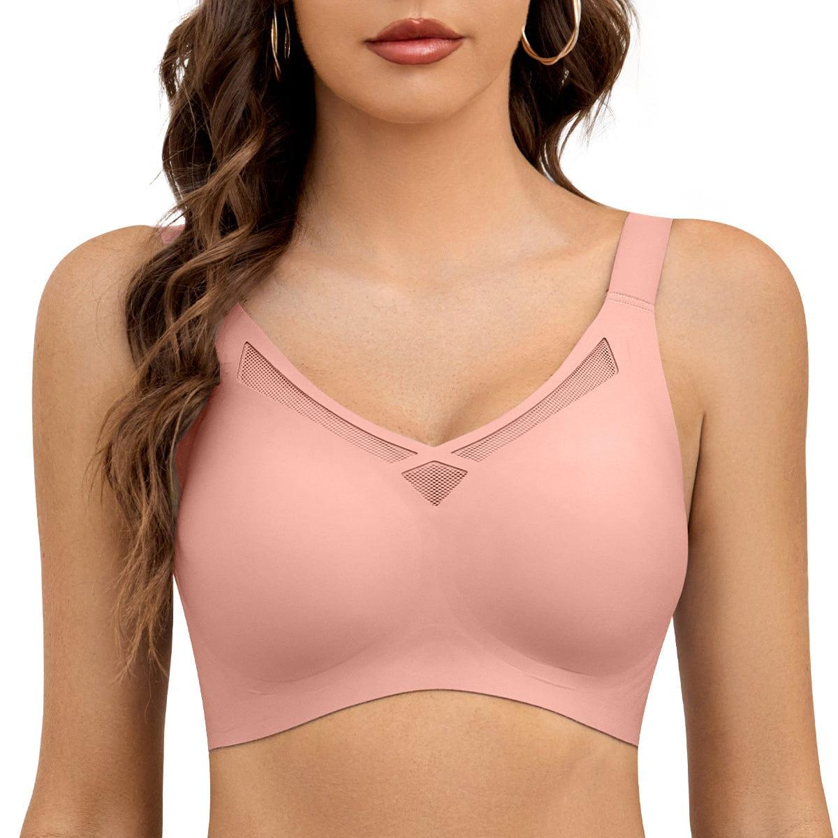 Women Seamless Wire Free Push Up Bra
