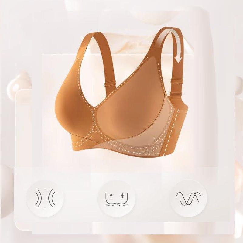 Lift Up Plus Size Seamless Wire Free Bra