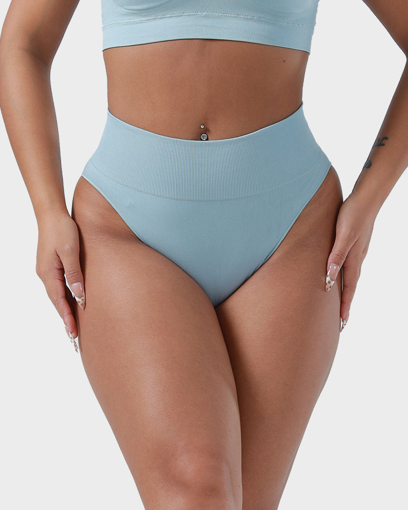 High Waist Seamless Tummy Control Brief Panty