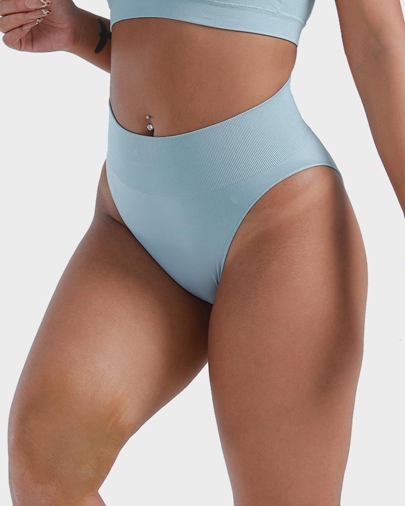 High Waist Seamless Tummy Control Brief Panty