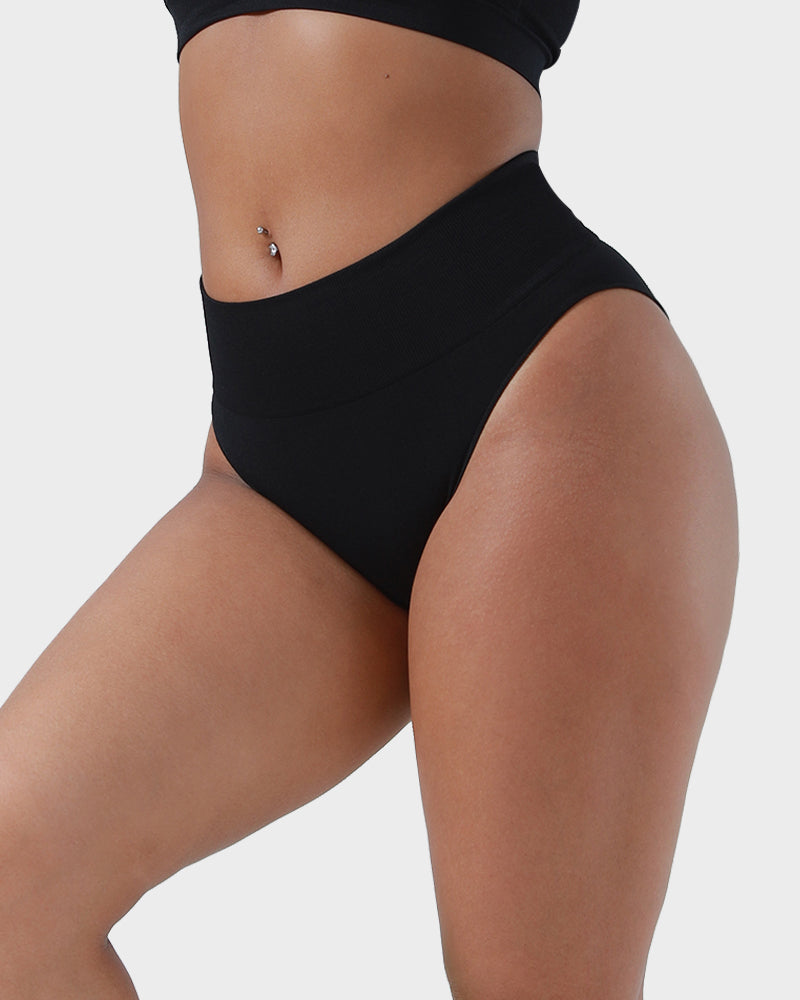 High Waist Seamless Tummy Control Brief Panty