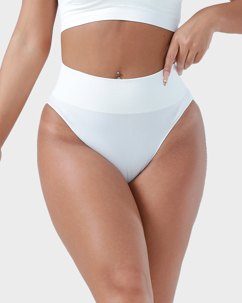 High Waist Seamless Tummy Control Brief Panty