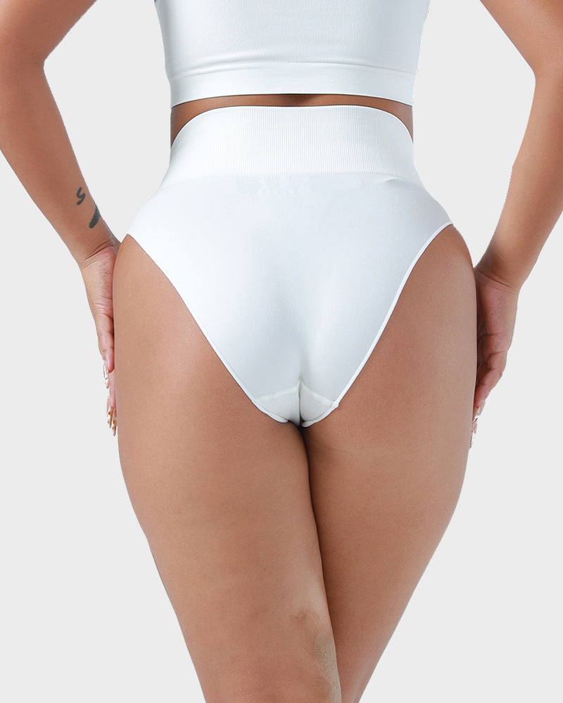 High Waist Seamless Tummy Control Brief Panty