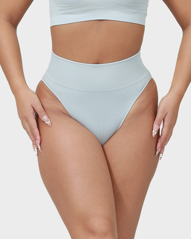 High Waist Seamless Tummy Control Brief Panty