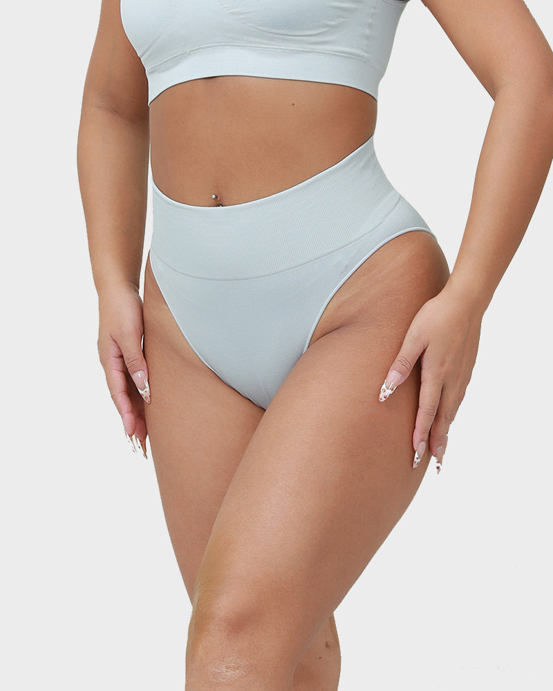 High Waist Seamless Tummy Control Brief Panty