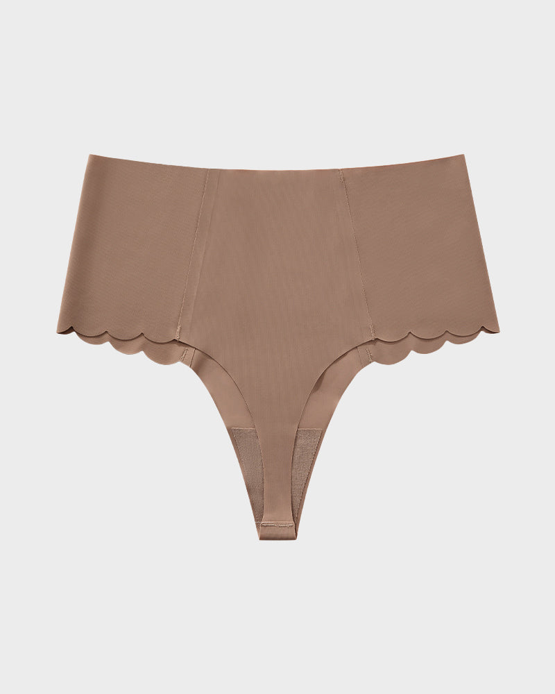 High-Rise Seamless Thong Panty (5 Pack)