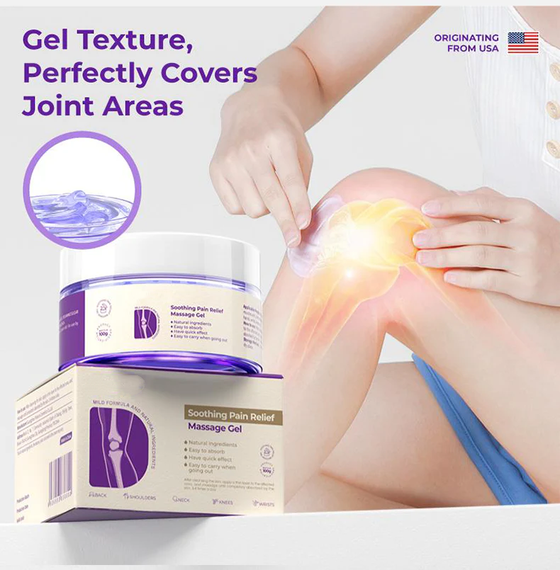 🔥AOA-Approved Pain Relief Gel – With Turmeric & Emu Oil for Arthritis & Joint Support